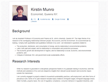 Tablet Screenshot of kirstinmunro.com